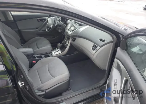2012 Hyundai Elantra Gls (Ulsan Plant) from USA, damaged, VIN KMHDH4AE1CU338429